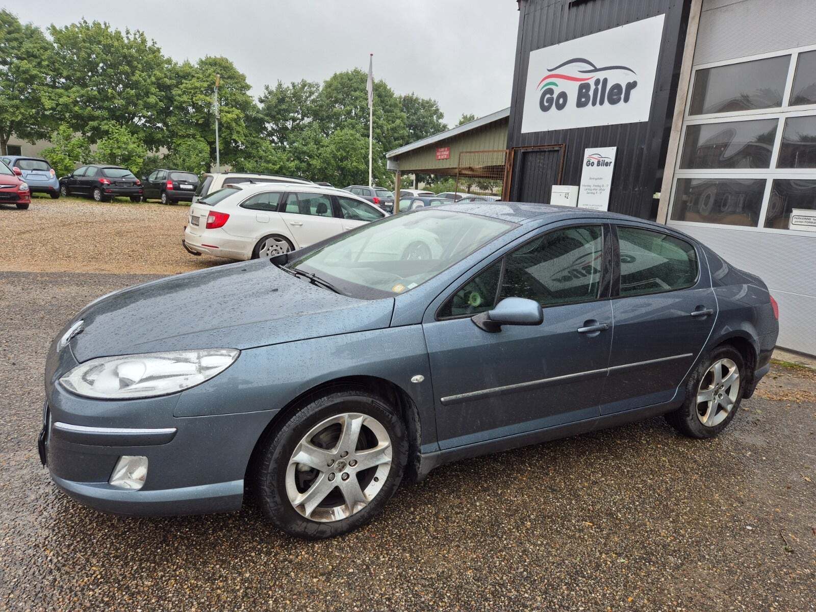 Grøn Peugeot 407 fra 2008