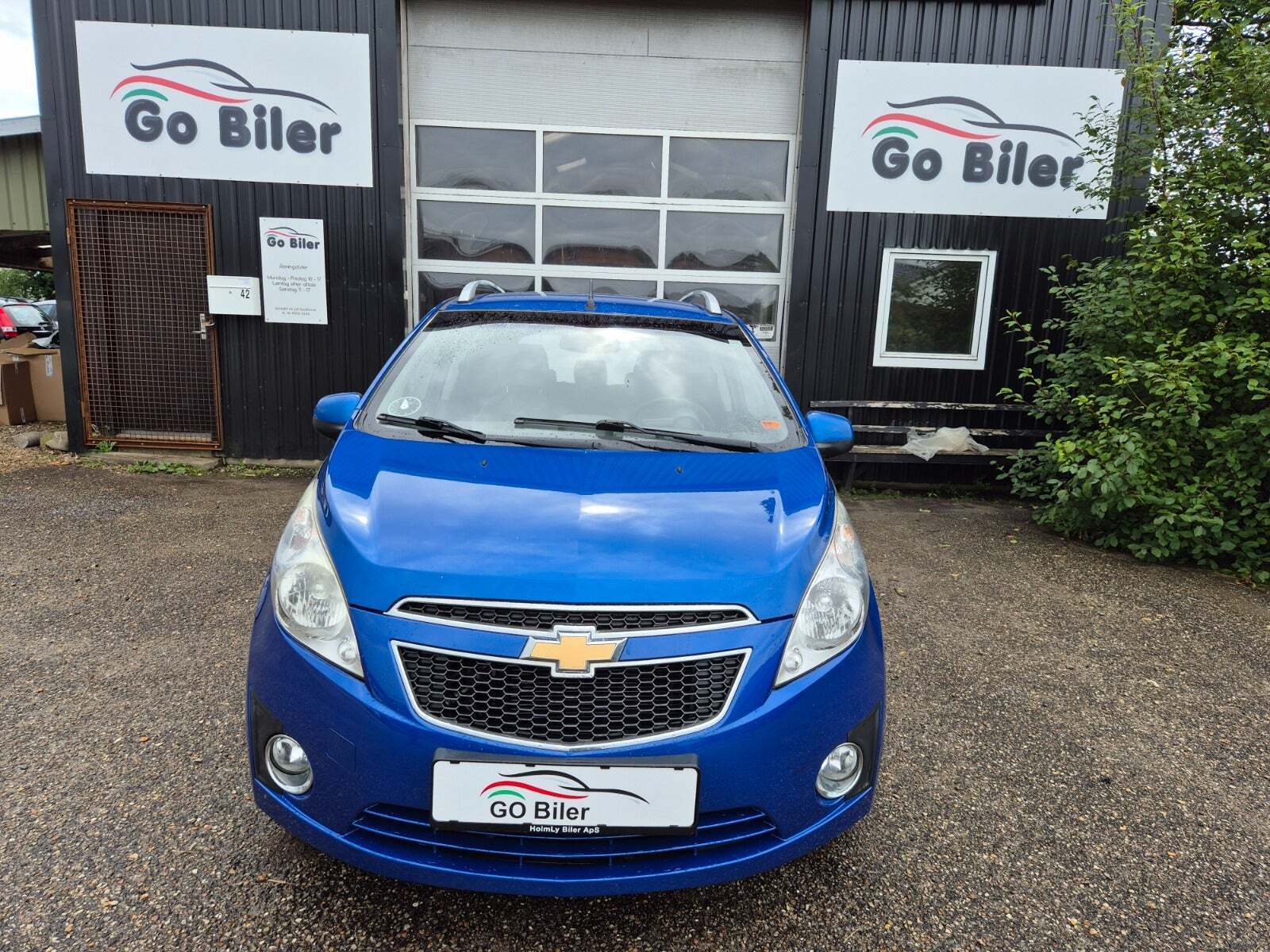 Grøn Chevrolet Spark fra 2012