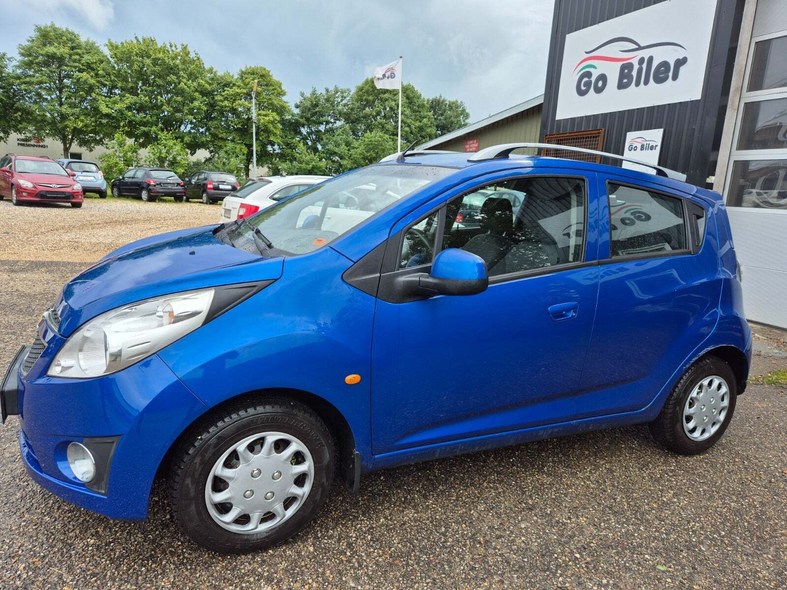 Grøn Chevrolet Spark fra 2012