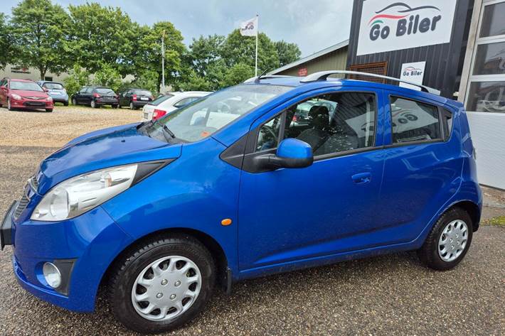 Grøn Chevrolet Spark fra 2012