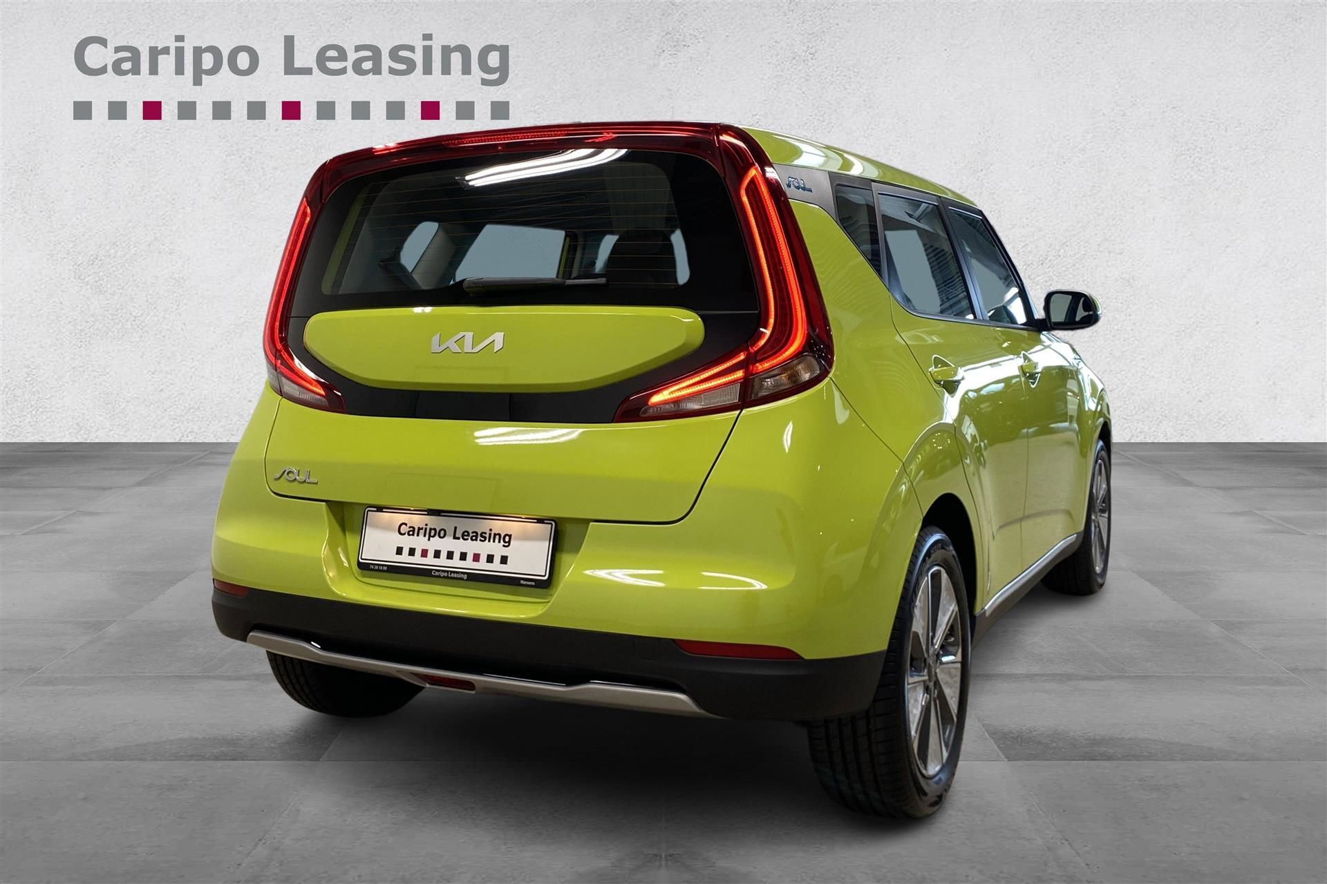 Grøn Kia e-Soul fra 2021