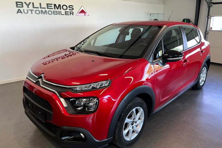Rød Citroën C3 fra 2021