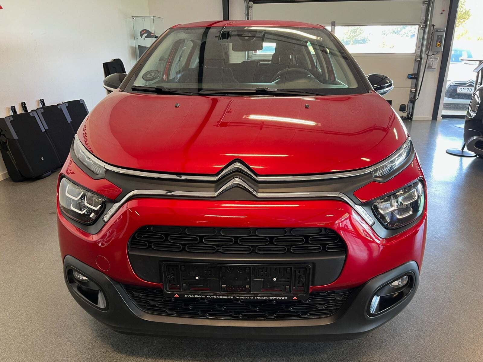 Rød Citroën C3 fra 2021