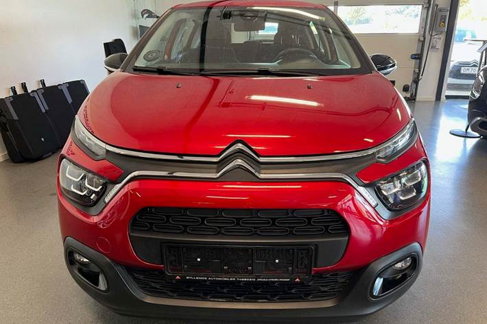 Rød Citroën C3 fra 2021