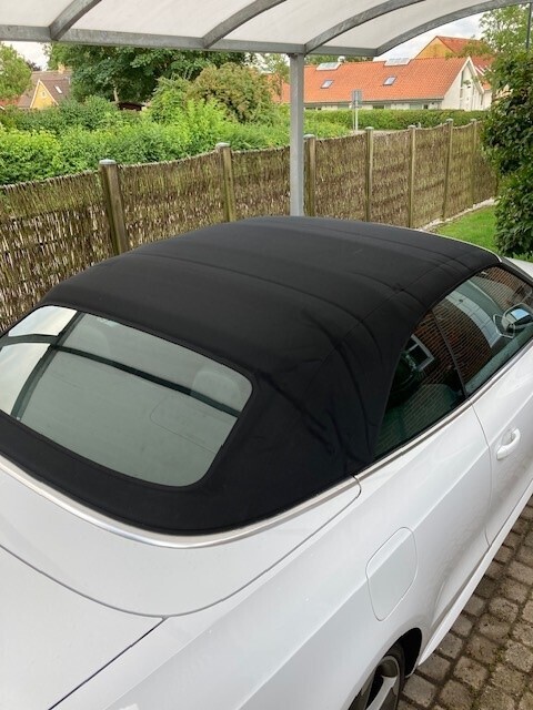 Hvid Audi A5 Cabriolet fra 2012