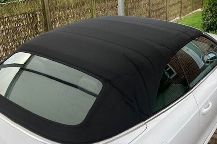 Hvid Audi A5 Cabriolet fra 2012