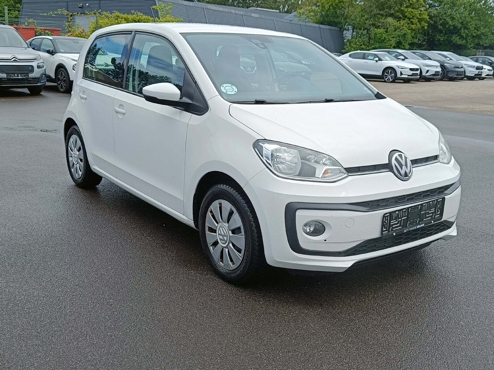 Hvid VW UP! fra 2017