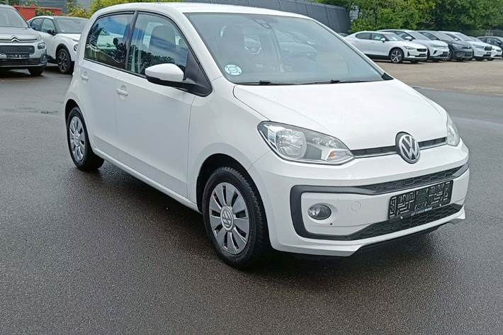 Hvid VW UP! fra 2017