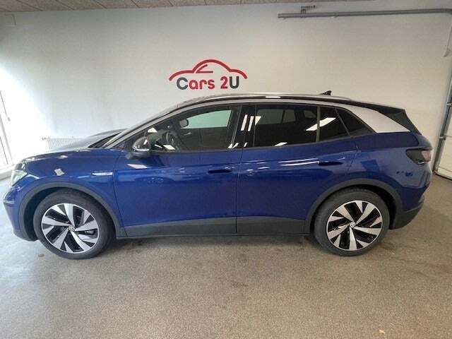 Blå VW ID.4 fra 2021