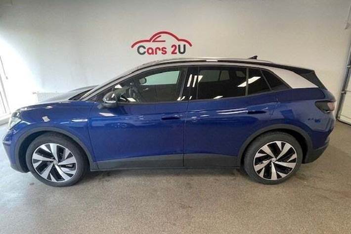 Blå VW ID.4 fra 2021
