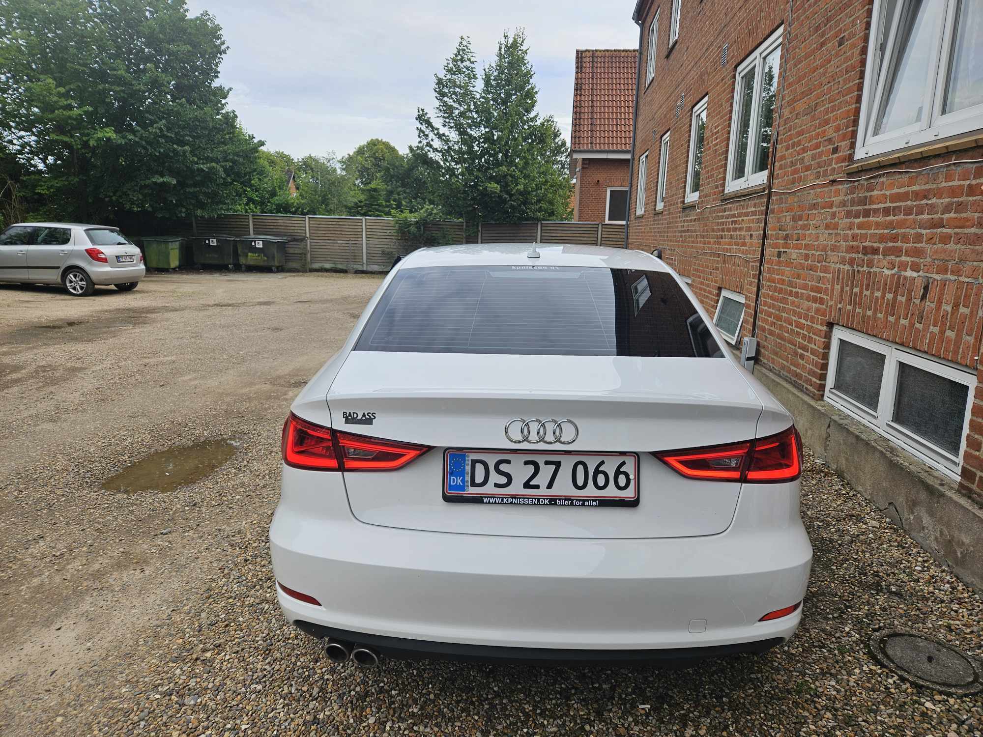 Hvid Audi A3 Limousine fra 2016