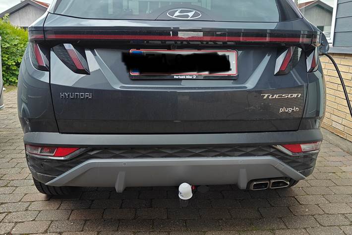 Grå Hyundai Tucson fra 2024