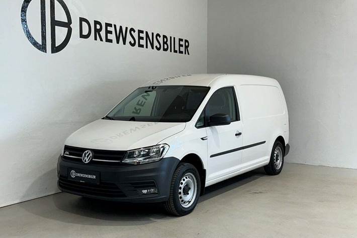 Hvid VW e-Caddy Maxi fra 2020