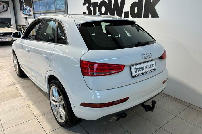 Hvid Audi Q3 fra 2018