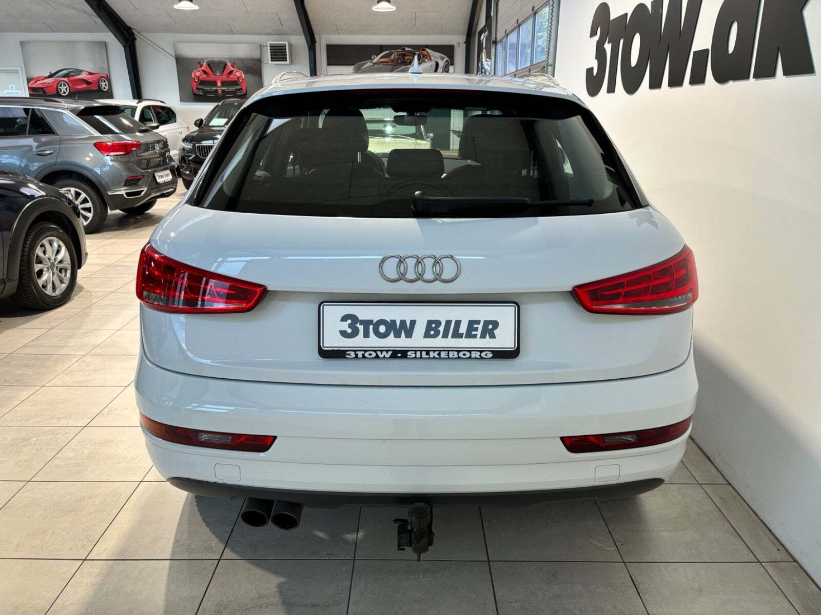 Hvid Audi Q3 fra 2018