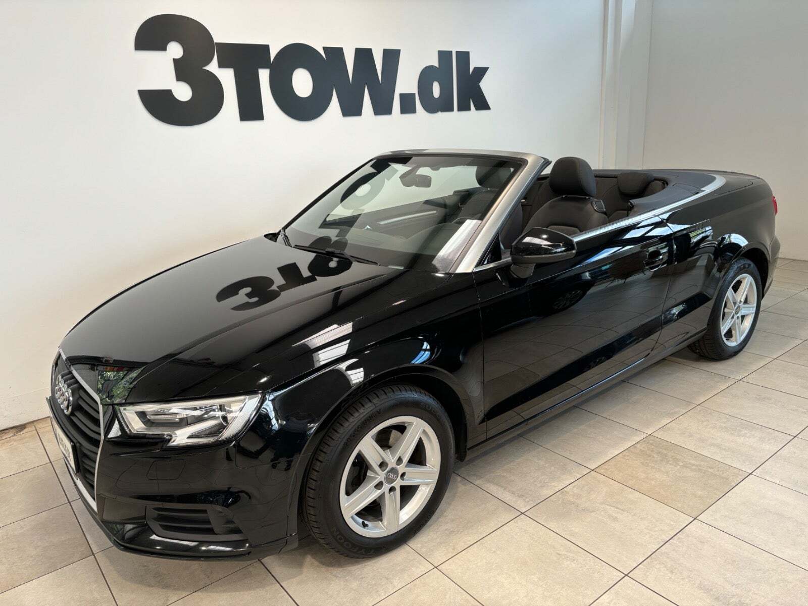 Sort Audi A3 fra 2018