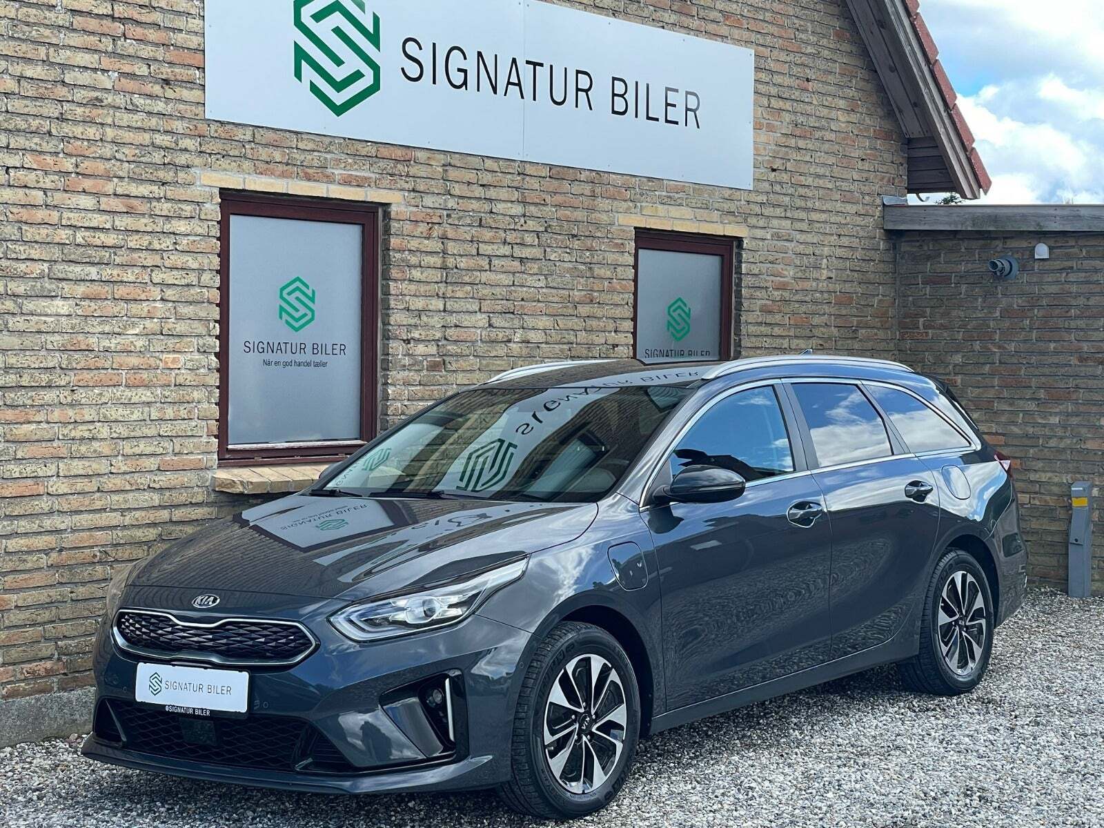 Grå Kia Ceed fra 2020