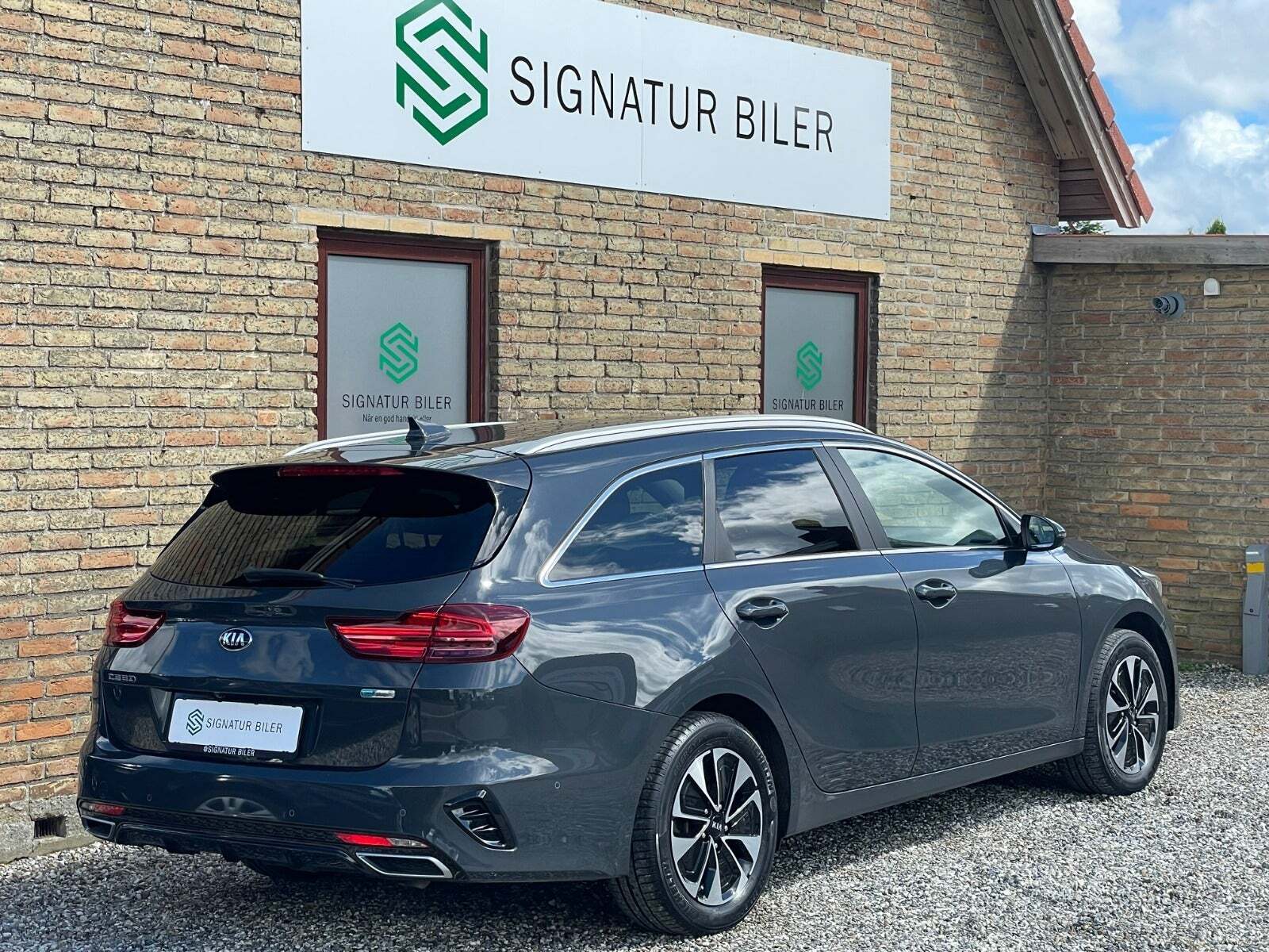 Grå Kia Ceed fra 2020