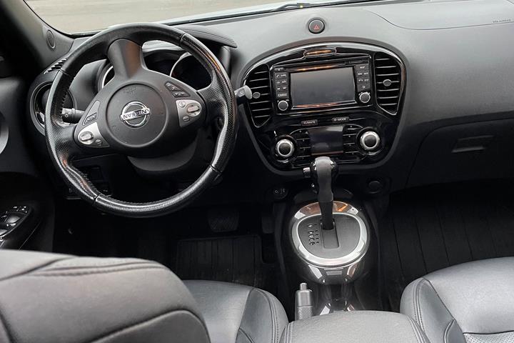 Grå Nissan Juke fra 2016