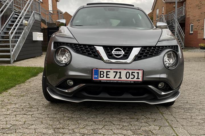 Grå Nissan Juke fra 2016
