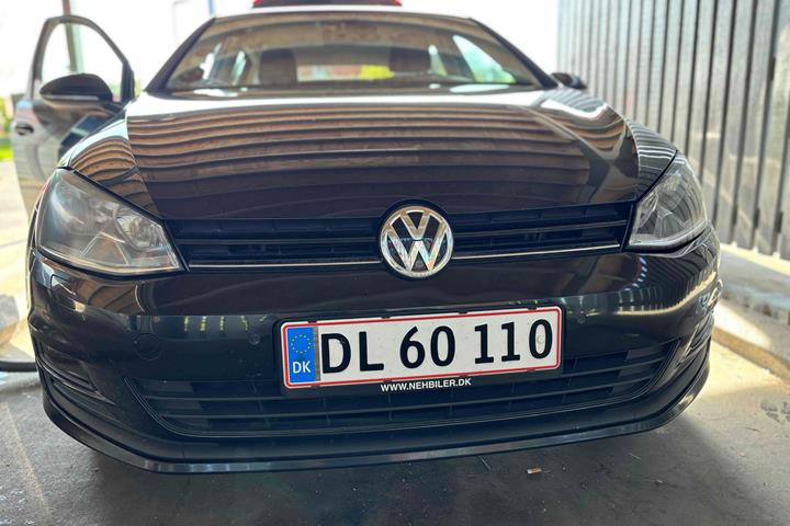 Sort VW Golf fra 2014