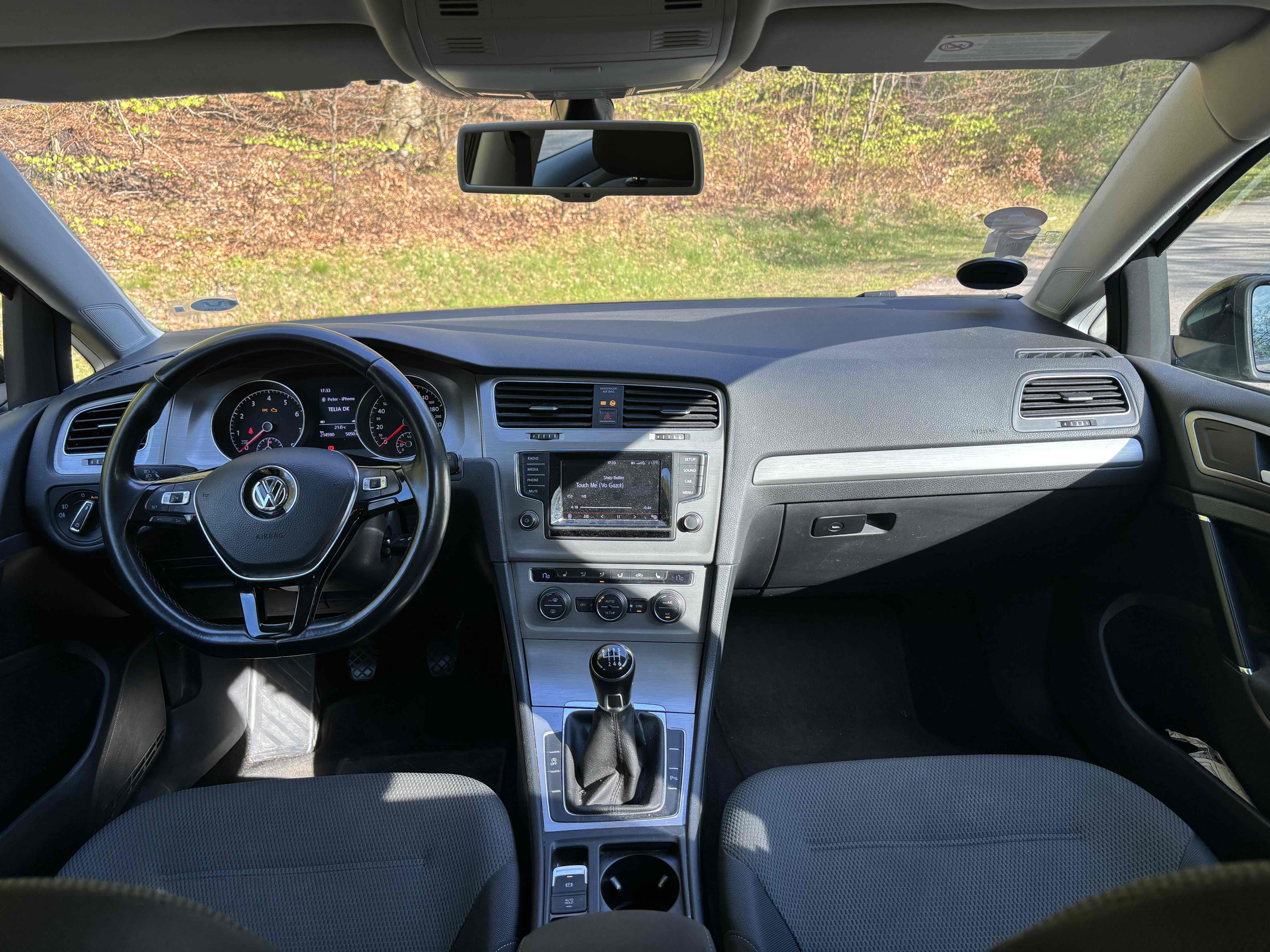 Sort VW Golf fra 2014