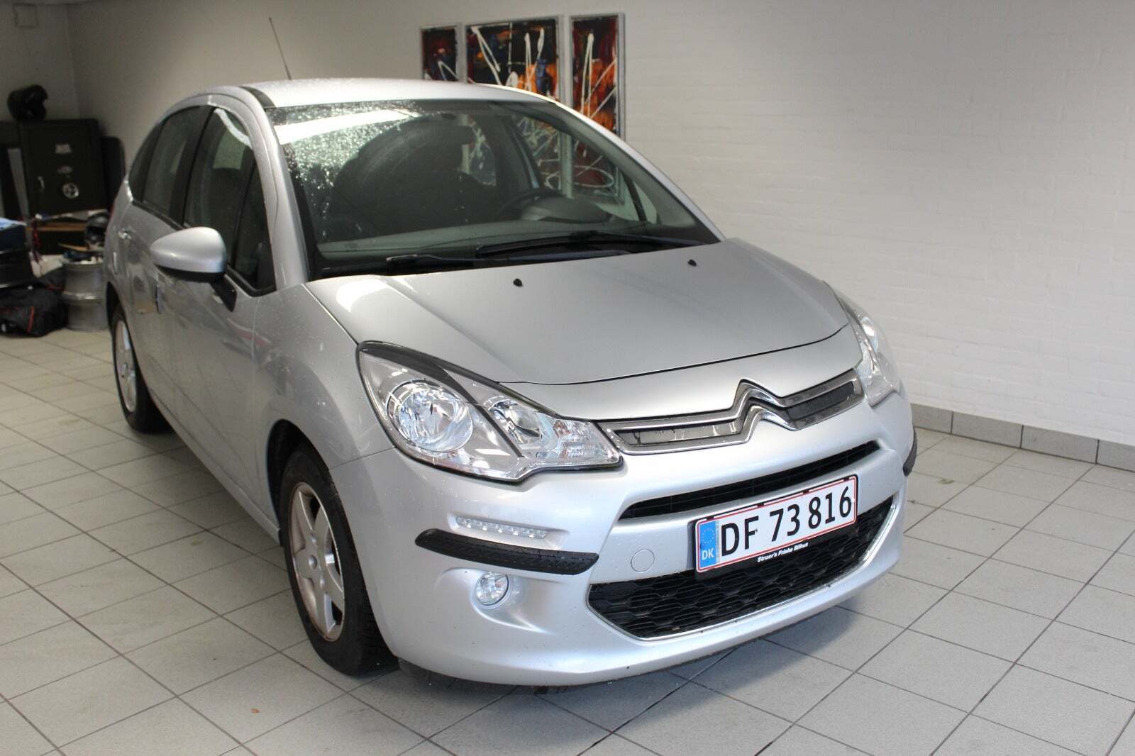 Sølv Citroën C3 fra 2014
