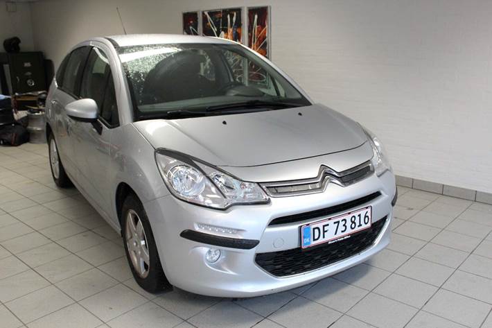 Sølv Citroën C3 fra 2014