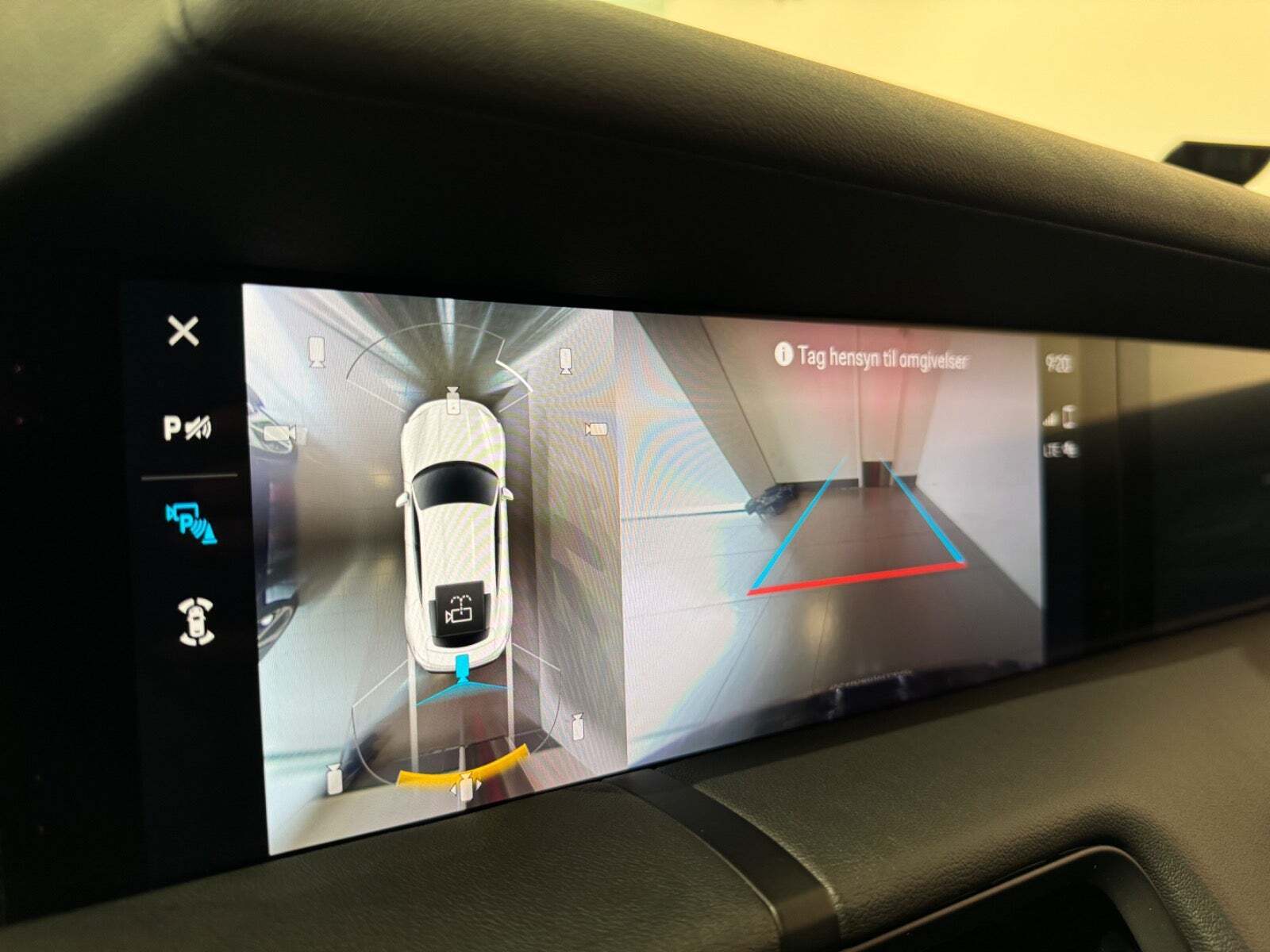 Sort Porsche Taycan 4S fra 2020