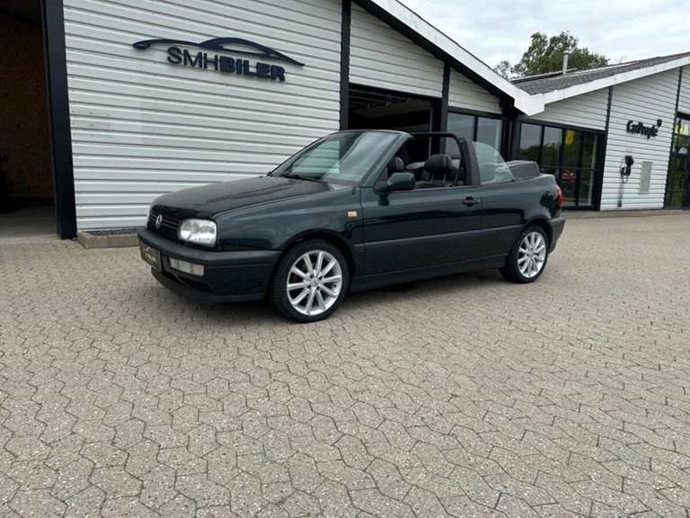 VW Golf III 1,8 Cabriolet aut.