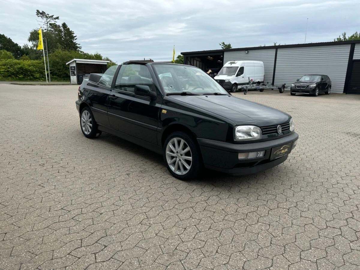 VW Golf III 1,8 Cabriolet aut.