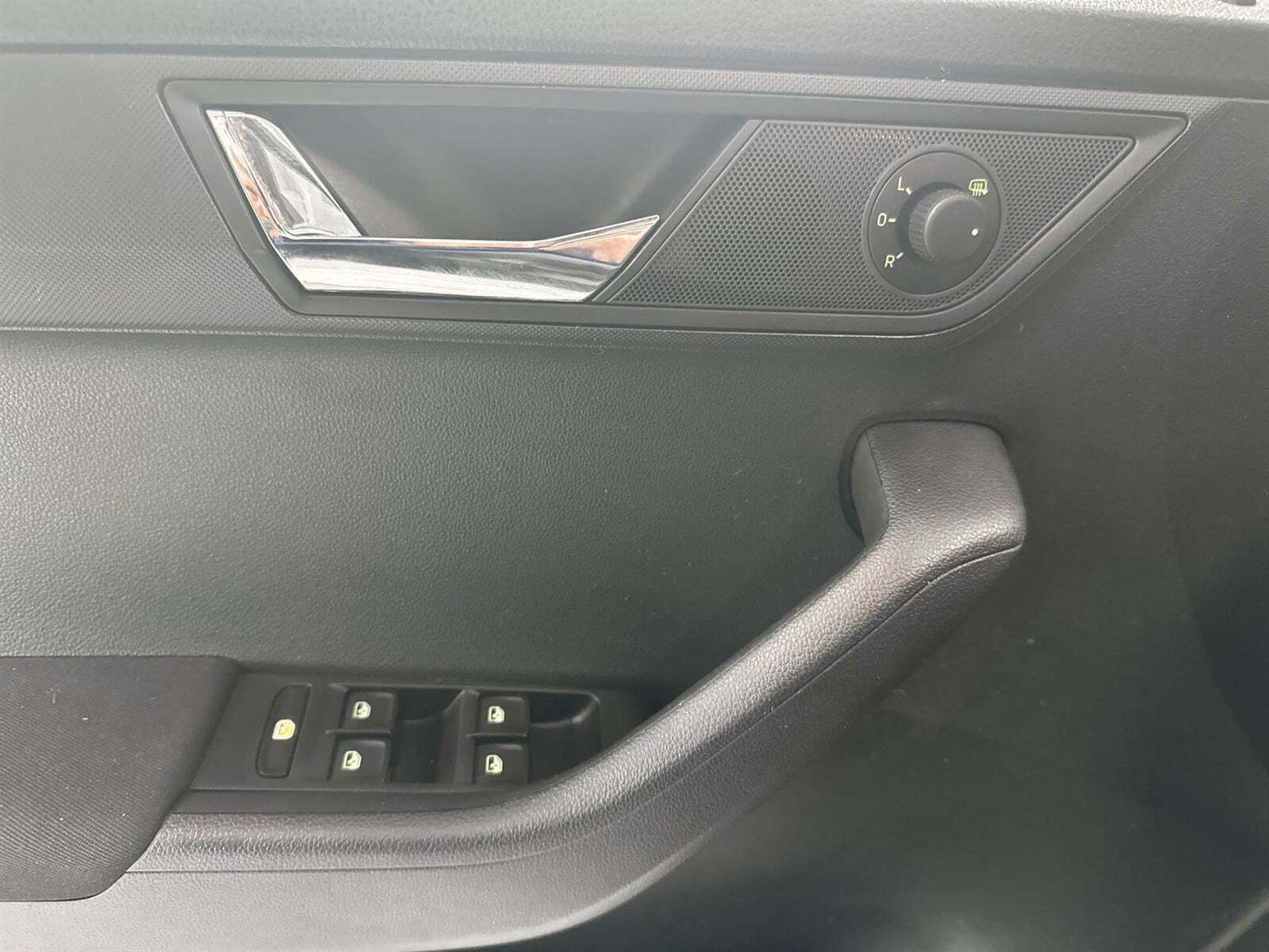 Hvid Skoda Fabia fra 2018