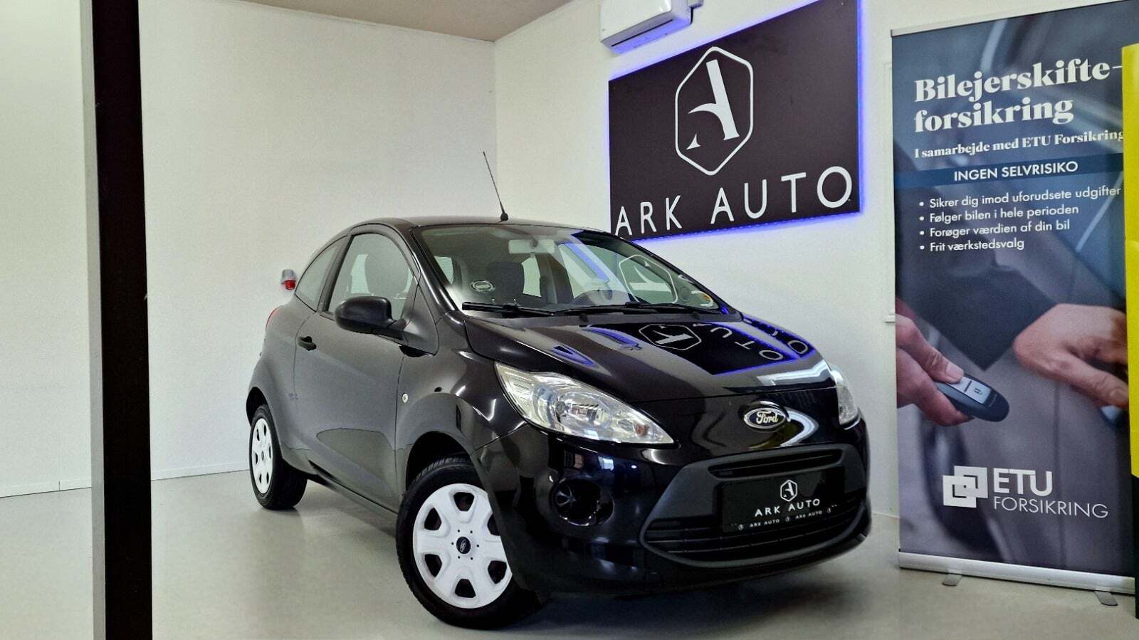 Sort Ford Ka fra 2012