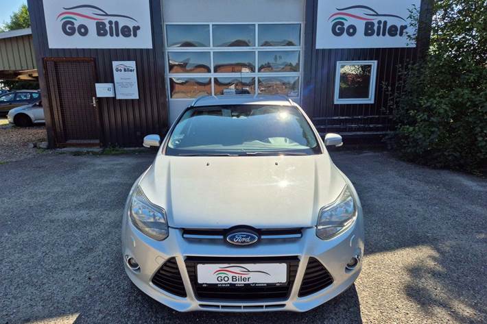 Grøn Ford Focus fra 2011