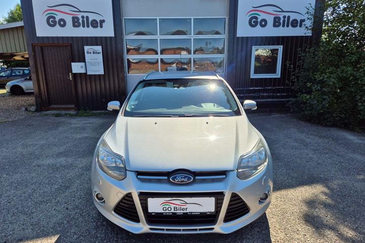Grøn Ford Focus fra 2011