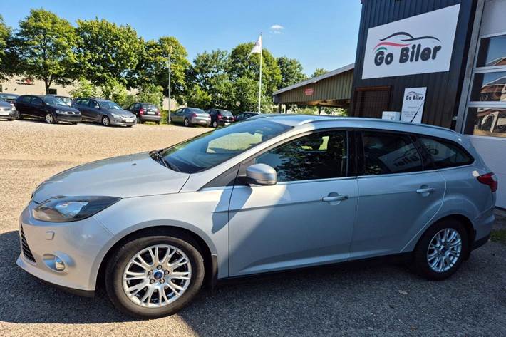 Grøn Ford Focus fra 2011