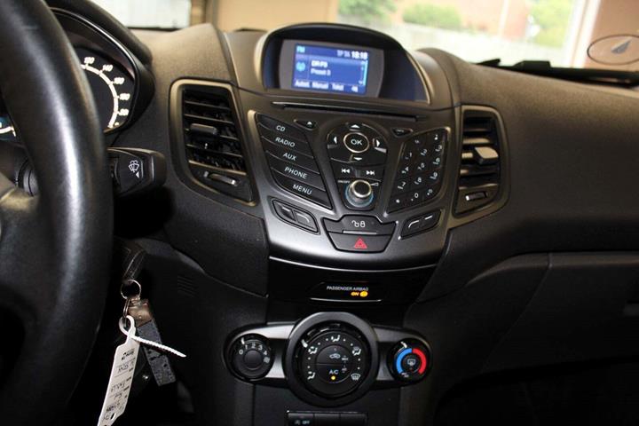 Sort Ford Fiesta fra 2017