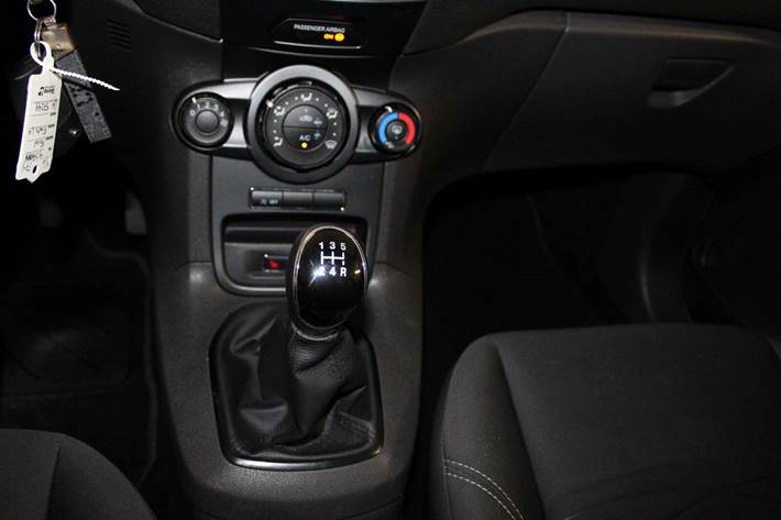 Sort Ford Fiesta fra 2017