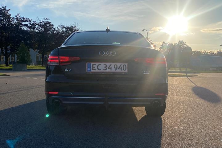 Sort Audi A4 fra 2018