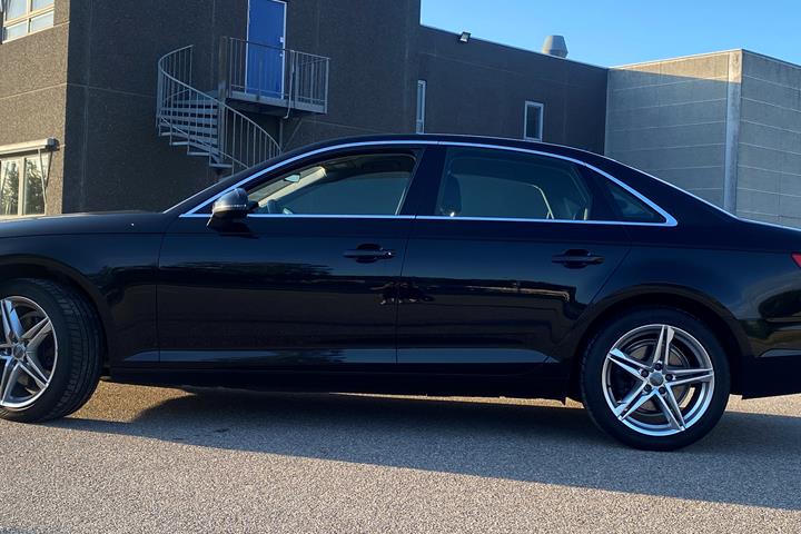 Sort Audi A4 fra 2018