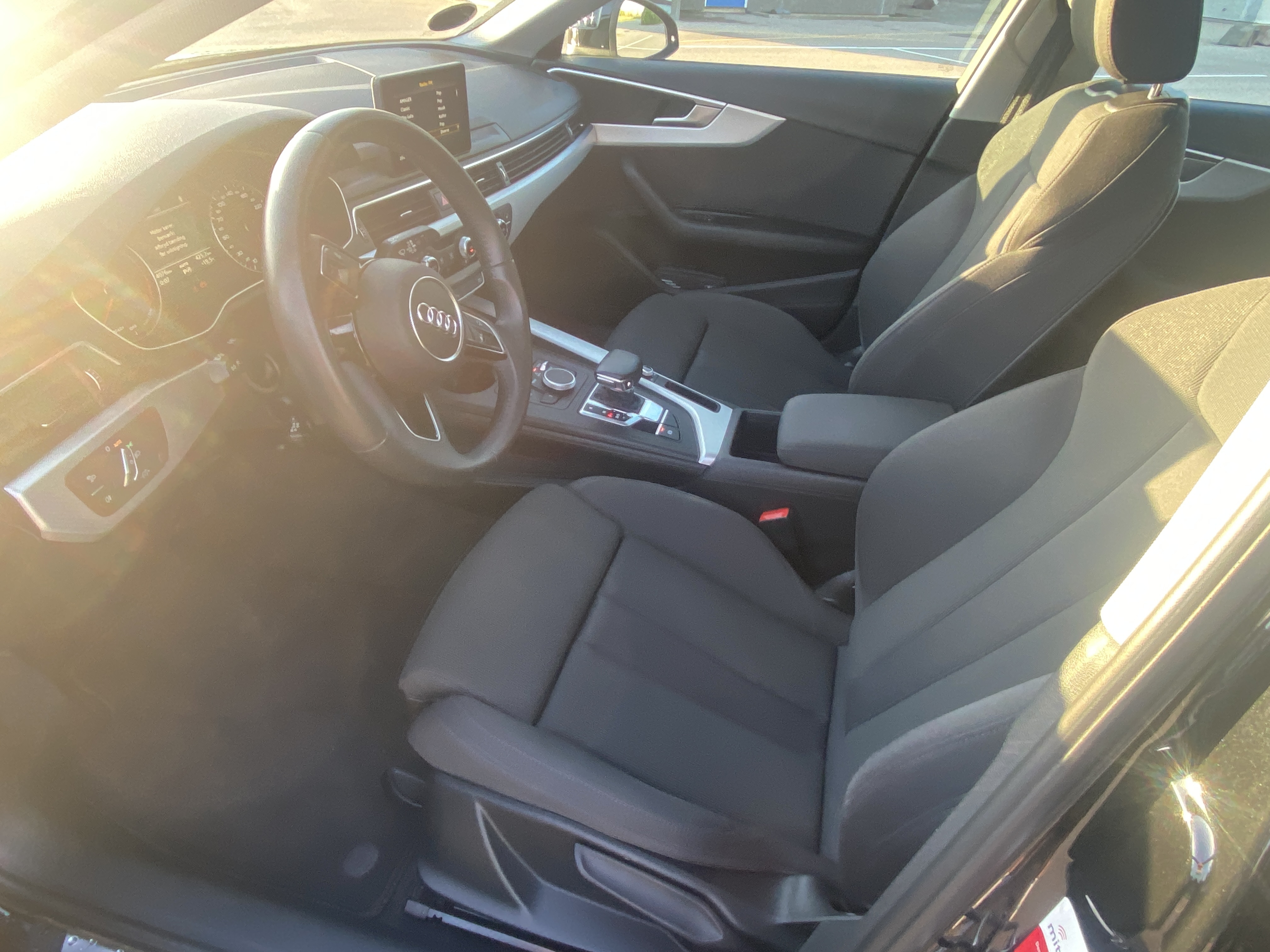 Sort Audi A4 fra 2018