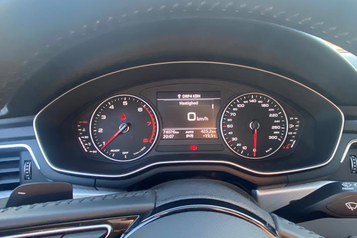 Sort Audi A4 fra 2018