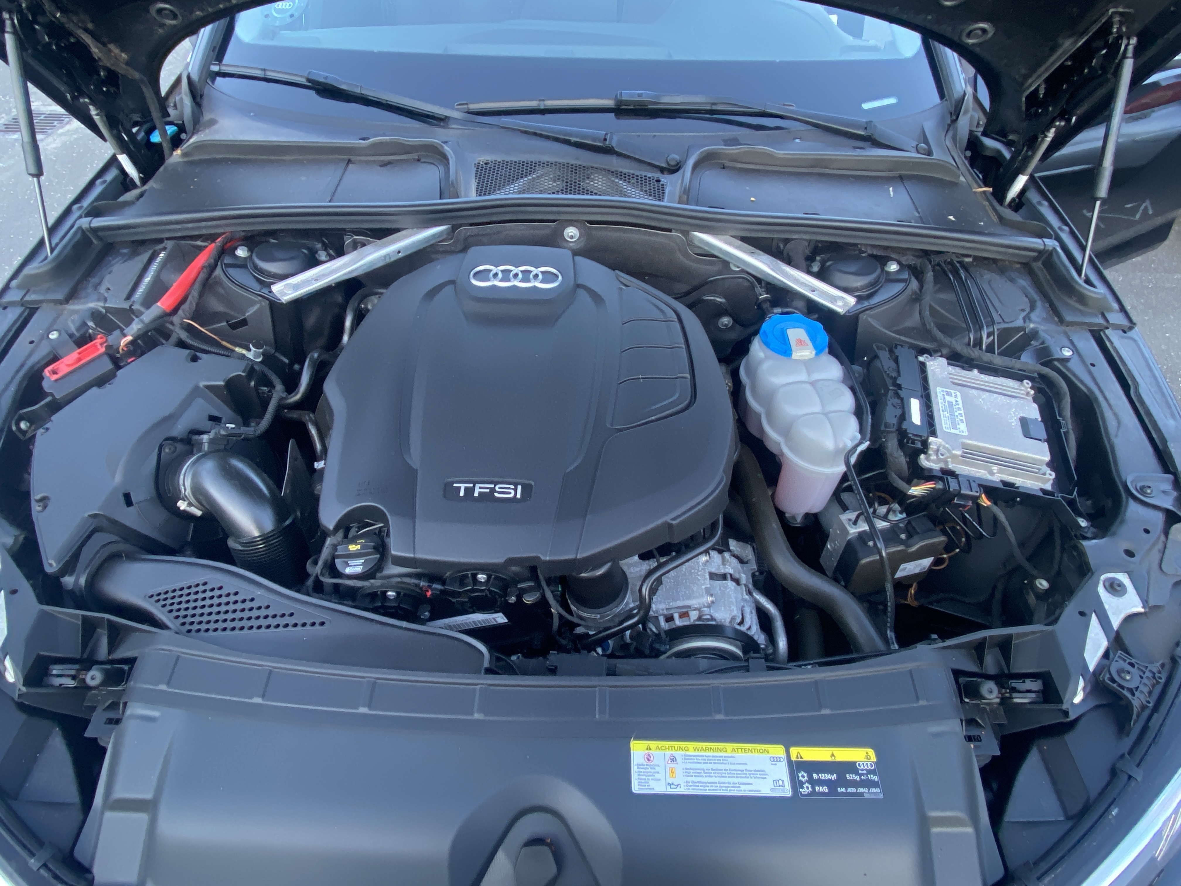 Sort Audi A4 fra 2018