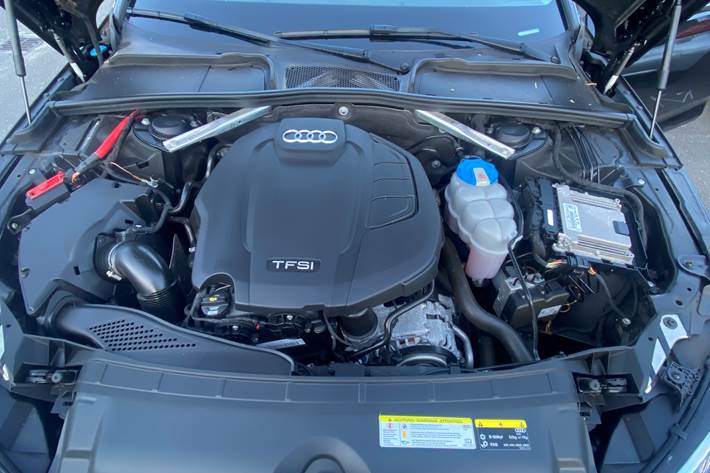 Sort Audi A4 fra 2018