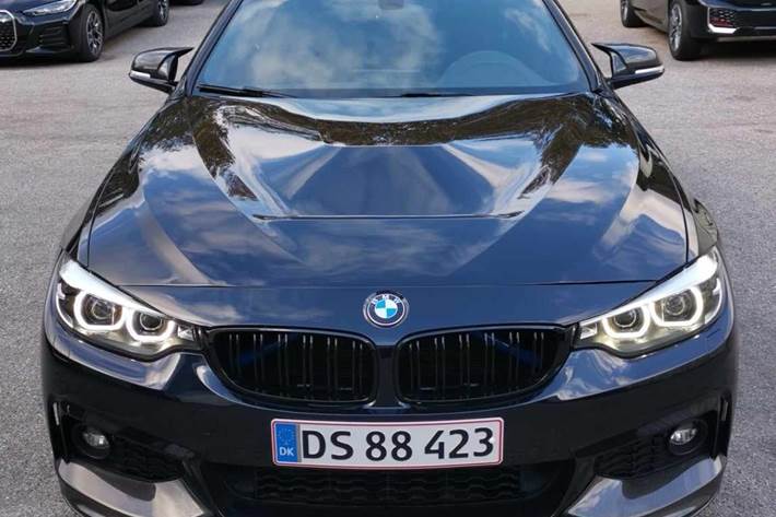 Sort BMW 4-serie fra 2017