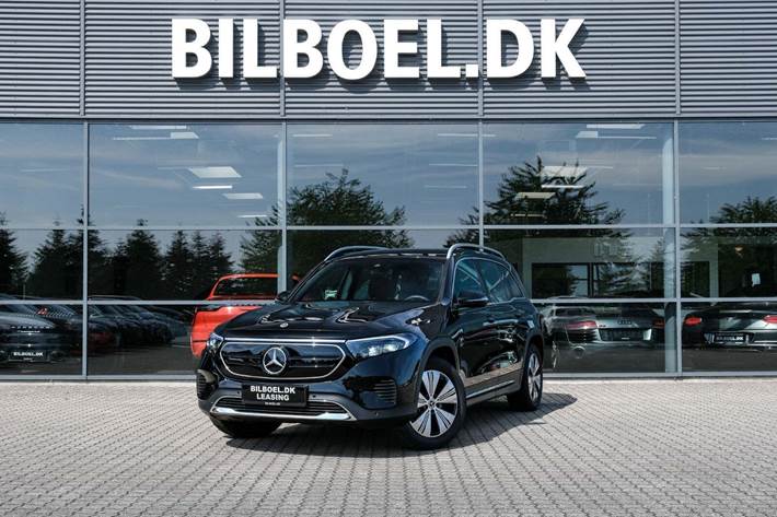 Sort Mercedes EQB300 fra 2023