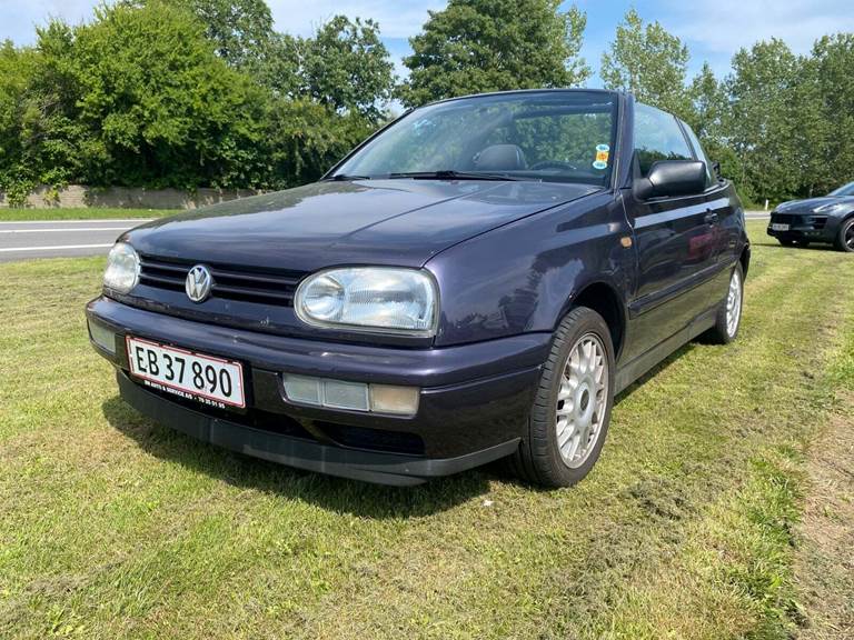 VW Golf III 2,0 Cabriolet Avantgarde aut.