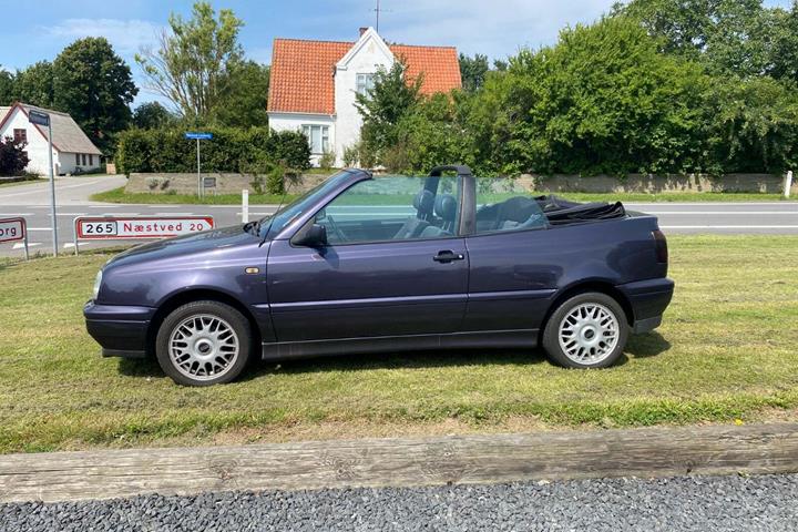 Lilla VW Golf III fra 1997 set udefra