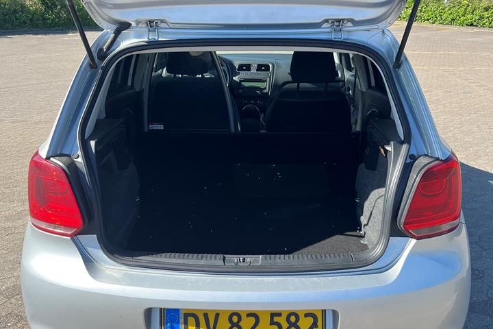 Sølv VW Polo fra 2011