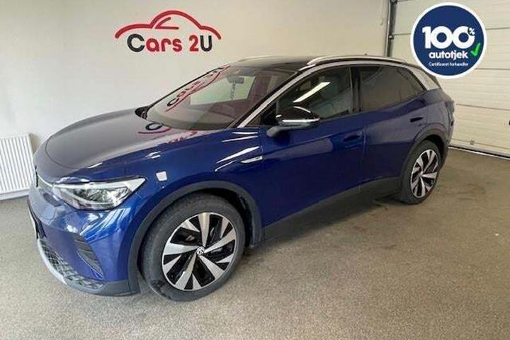 Blå VW ID.4 fra 2021
